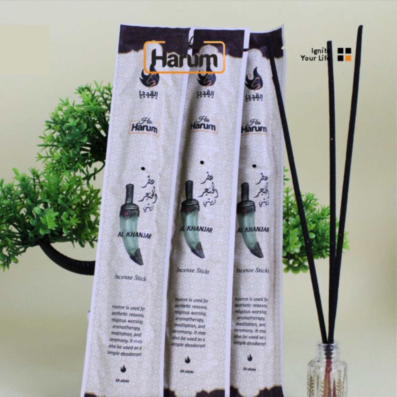 Dupa Lidi Hio Wangi Arab Aromatic Aromaterapi Bunga Jasmine Pengharum Ruangan