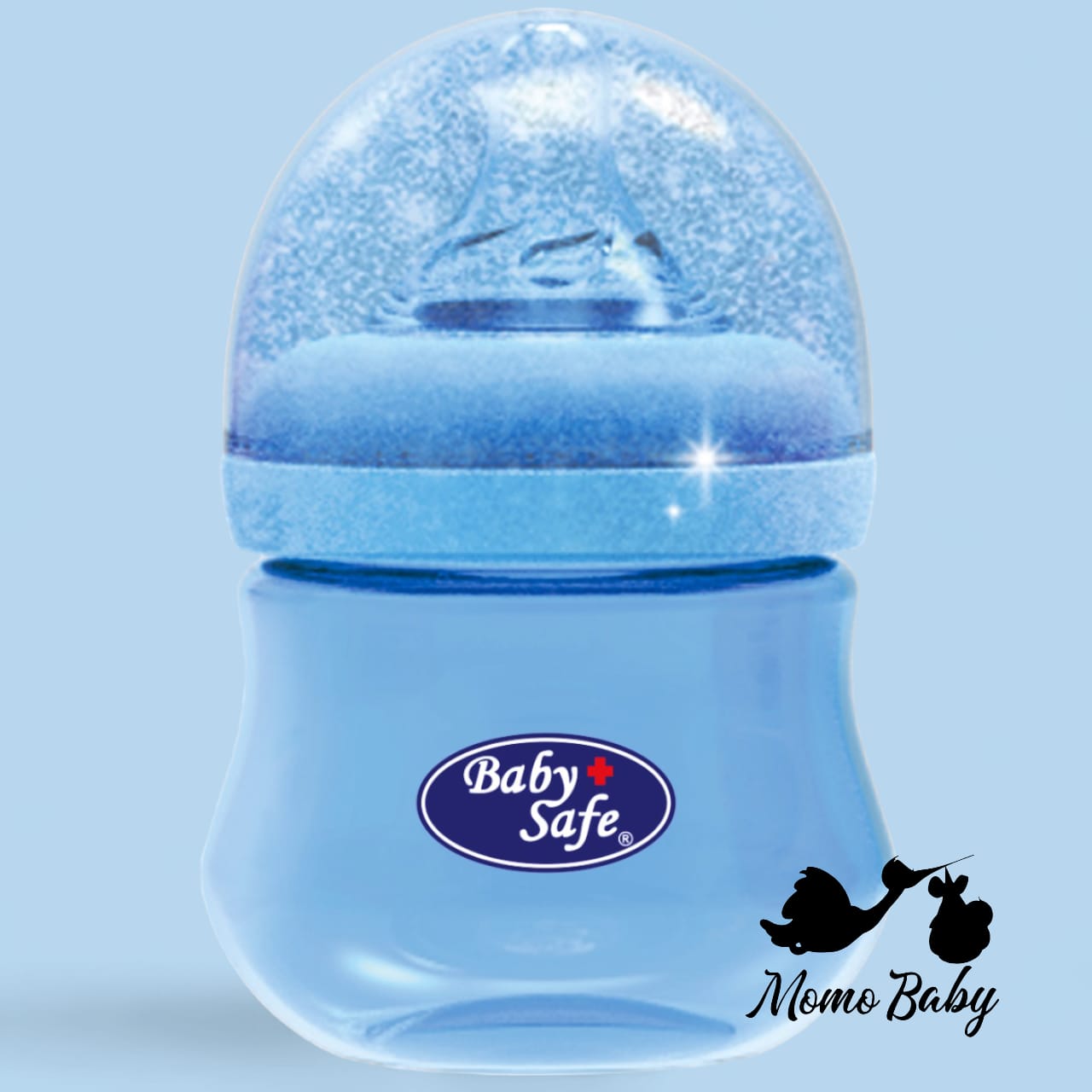 Baby Safe Milk Flow System / Botol Susu Bayi Wide Neck Double Valves