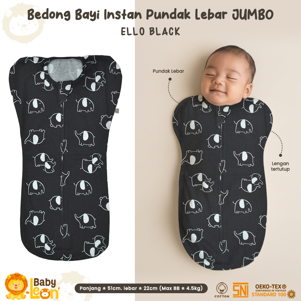 GEN 2 Series Bedong Bayi Instan BABY LEON BC-109 Baju Bayi Perlengkapan Bayi Selimut Bayi Selimut Bedong Instan Perlengkapan Selimut Bayi Newborn