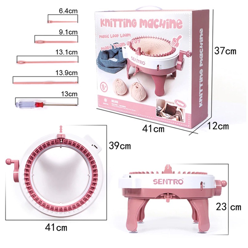 ANEKA - Alat Merajut Rajut Otomatis / Weaving Machine / Smart Weaver for kids - SENTRO