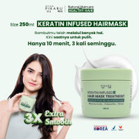 Pikaru Keratin Treatment  Infused 3 Hair Mask Treatmen