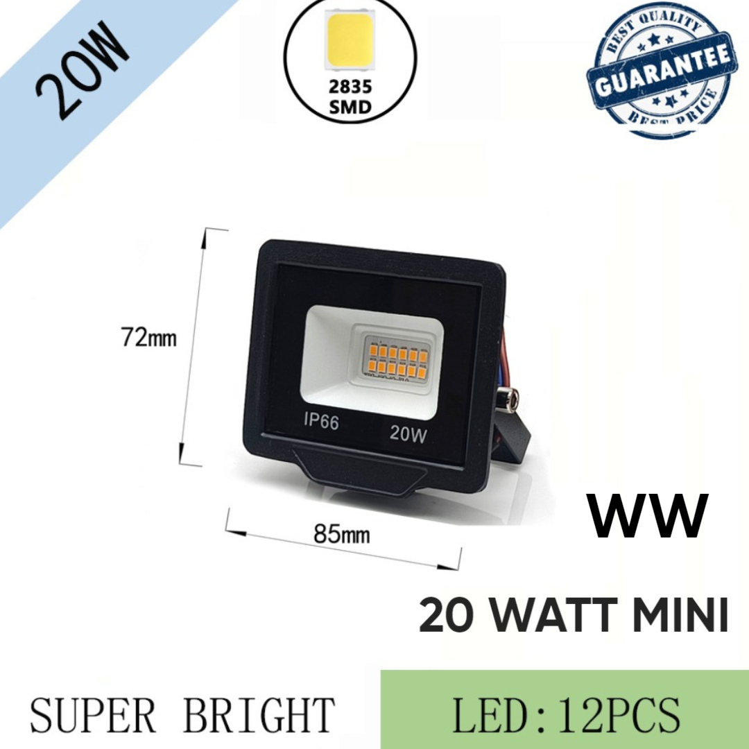LAMPU SOROT LED 20 WATT / LAMPU TEMBAK LED 20W / LAMPU OUTDOOR LED