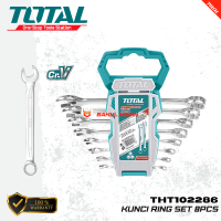 TOTAL THT102286 Kunci Ring Set 8pcs Combination Wrench Spancer Set