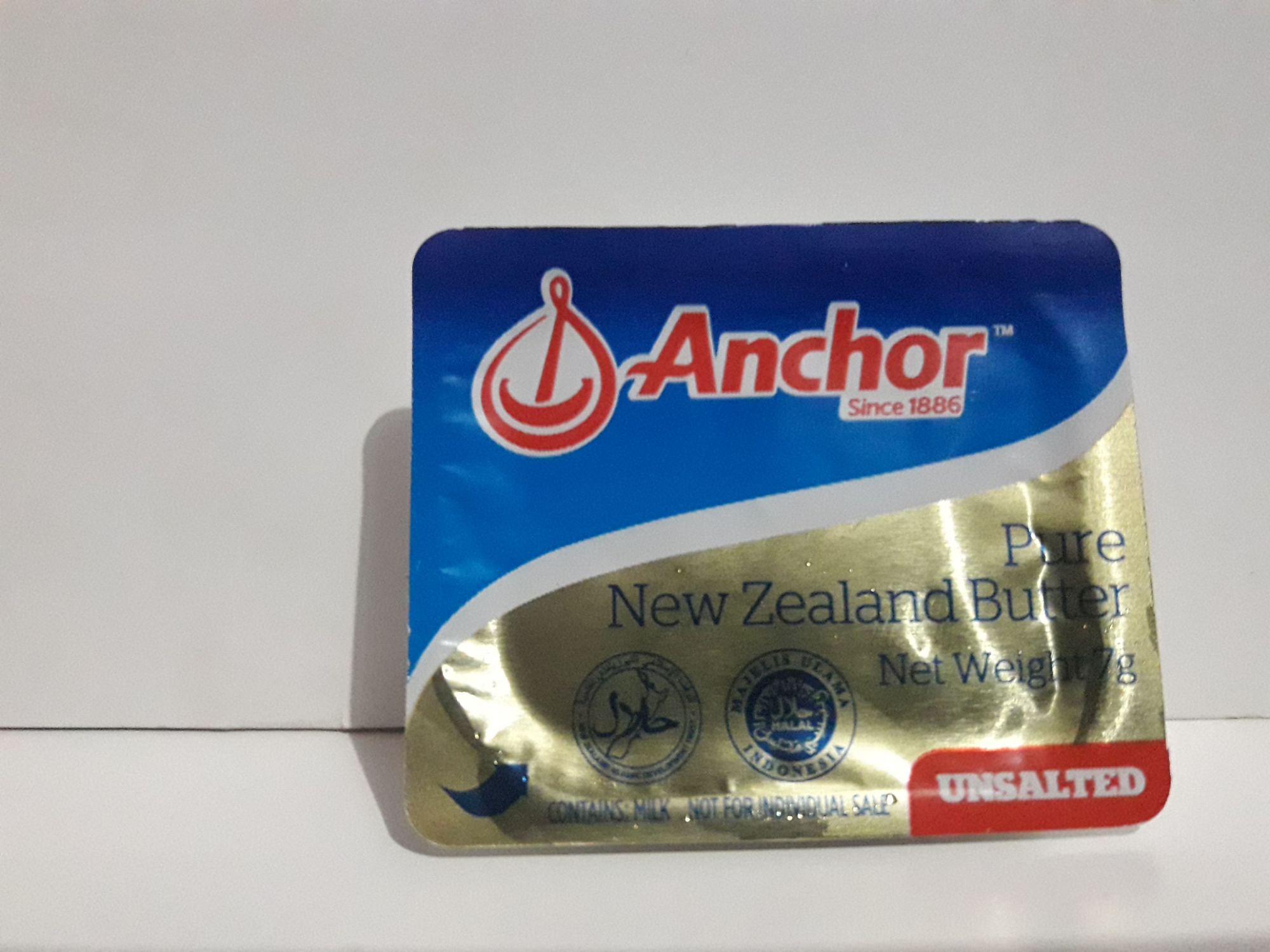 ANCHOR VITALITE CANOLA ELLE VIRE UNSALTED / SALTED BUTTER MPASI 7 GRAM x 10 pcs KEMASAN BARU