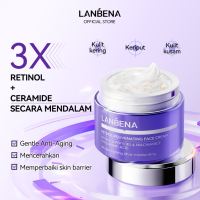 LANBENA 3X Retinol Renewal Cream Krim Antioksidan Anti Penuaan Mengurangi Kerutan dan Menyamarkan Garis Halus