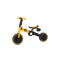 GEKO 5 IN 1 Compact Folding Trike YELLOW - Sepeda Anak Multifungsi