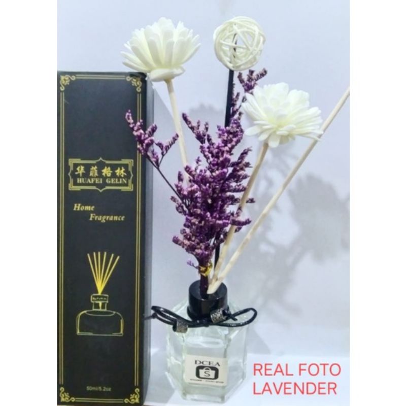 REED DIFFUSER 50 ML AROMATERAPI PENGHARUM PEWANGI RUANGAN LOVERS GRASS REED DIFFUSER REFILL REED DIFFUSER STICK Reed Diffuser Aroma Terapi Pengharum Ruangan Essential oil Aromatherapy Replenisher Bunga Difuser refill pewangi