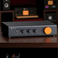 Fosi Audio Preamplifier 3 Stage HPF Dual Channel Preamp with Remote - ZP3 - Black