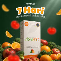 FibreFirst Diet & Detox Isi 7 Sachets - Minuman Fiber Supplement Membantu Melancarkan Pencernaan