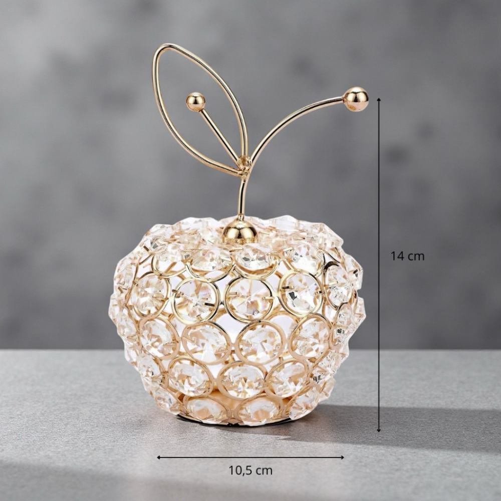 Ornamen Kristal Buah / Dekorasi Ruang Tamu Kristal