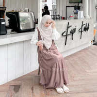 Bayleaf.id Greta Dress TANPA LENGAN Panjang Baju 135 Cm (HANYA LUARAN)