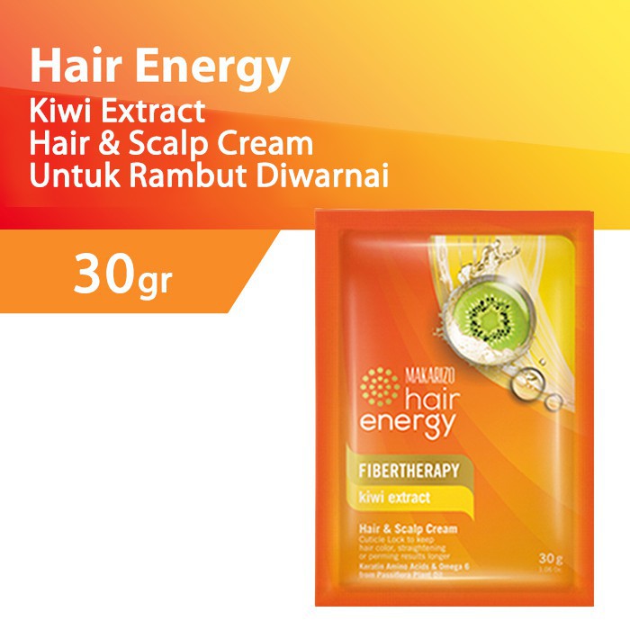 Makarizo Creambath Fibertherapy Kiwi Hair Energy