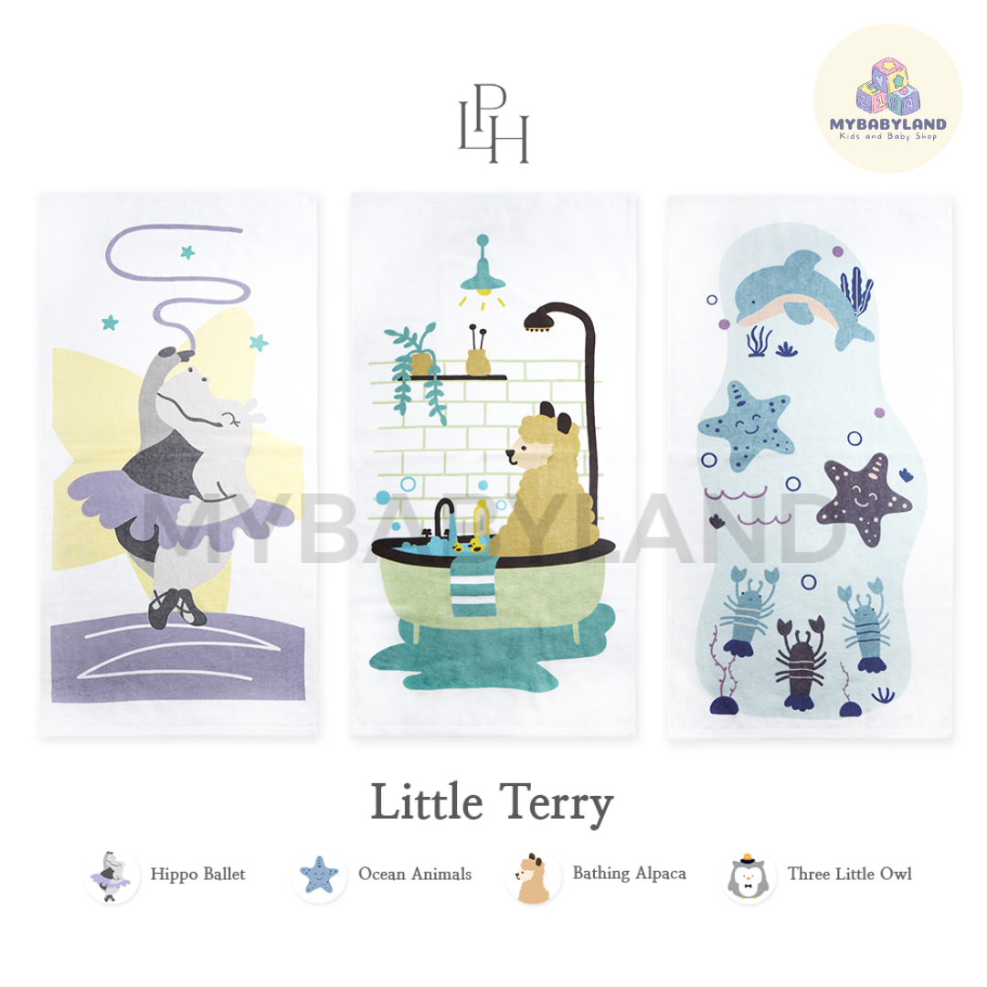 Little Palmerhaus Little Terry Towel (Handuk Bayi & Anak) | Handuk Bayi Little Terry Extra Soft Palmerhaus |