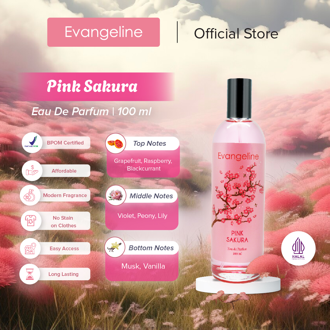 Evangeline - Sakura Pink Sakura Eau De Parfum 100ml