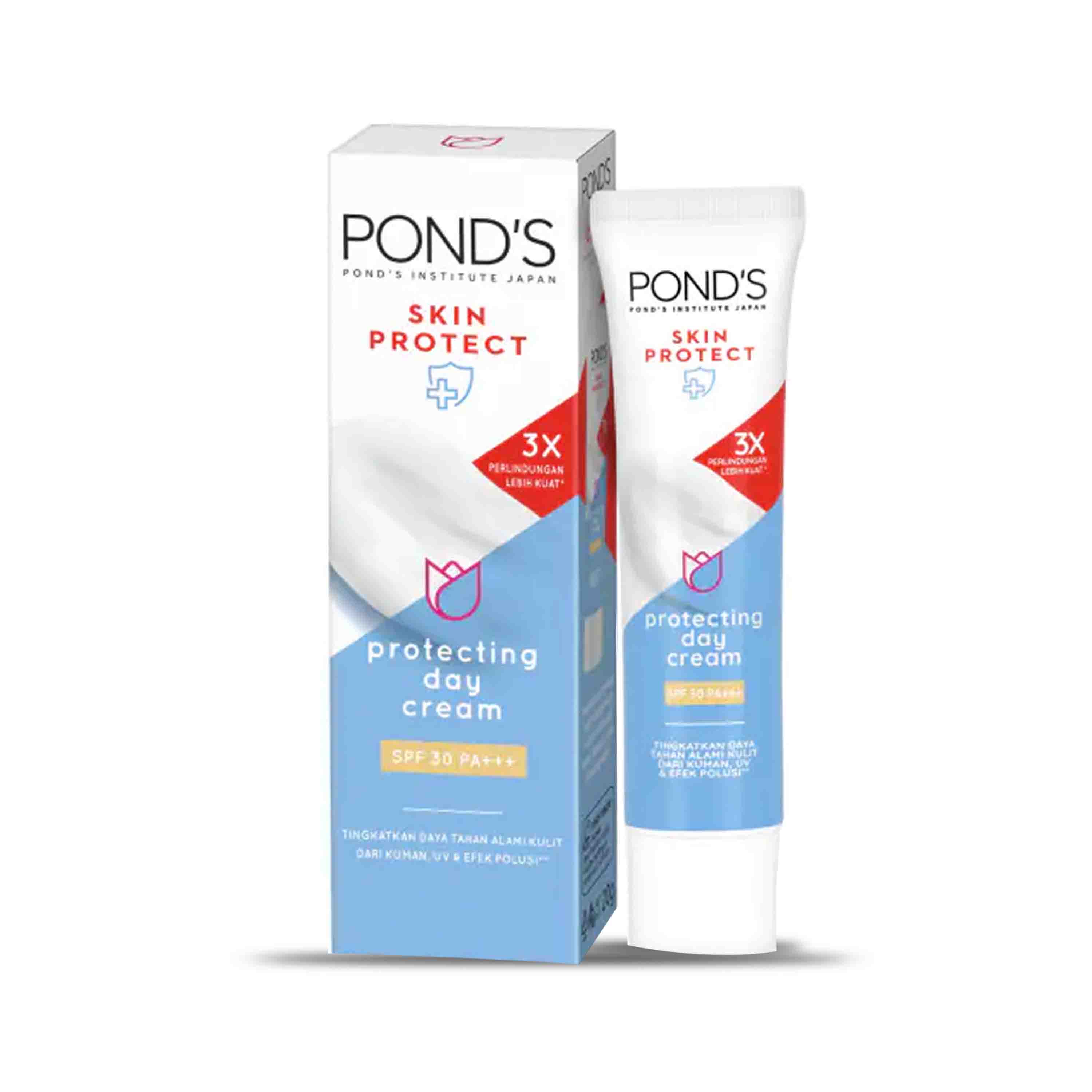 PONDS Skin Protect Protecting Day Cream Sunscreen SPF 30 PA 20 gr/ Ponds Anti Bacterial Day Cream