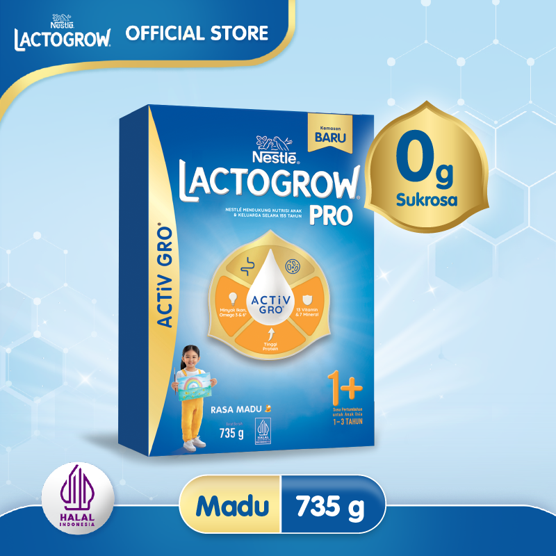LACTOGROW PRO 1+ Honey 735gr