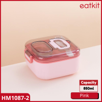 Eatkit Lunch Box kotak Makan Kotak Bekal Kapasitas Besar 850ml Kotak Makan Siang Anak Dan Dewasa