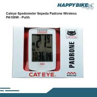 CATEYE Speedometer Sepeda PA100W Padrone Wireless Pengukur Kecepatan Sepeda