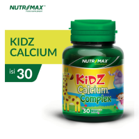 Nutrimax Kidz Calcium Complex Tablet Kunyah untuk memelihara kesehatan tulang dan gigi pada anak-anak
