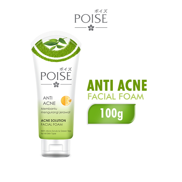 POISE Facial Foam Anti Acne 100ml