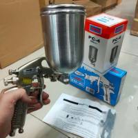 (PROMO) Meiji Spray Gun F-75 Taiwan Alat Semprot Cat Spet F-75 Sudah Termasuk Tabung Atas 400cc Nozzle 1.5mm