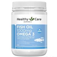 [ BISA COD ] Healthy Care Australia Fish Oil 1000mg Omega 3 Isi 400 Capsules Kapsul / Minyak Ikan Healthy Care / Healthy Care Omega 3 Fish Oil Soft Gel Original 400 Capsul / Healthycare Fish Oil - No Odour Tidak Berbau Minyak Ikan 1000 mg Import Australia