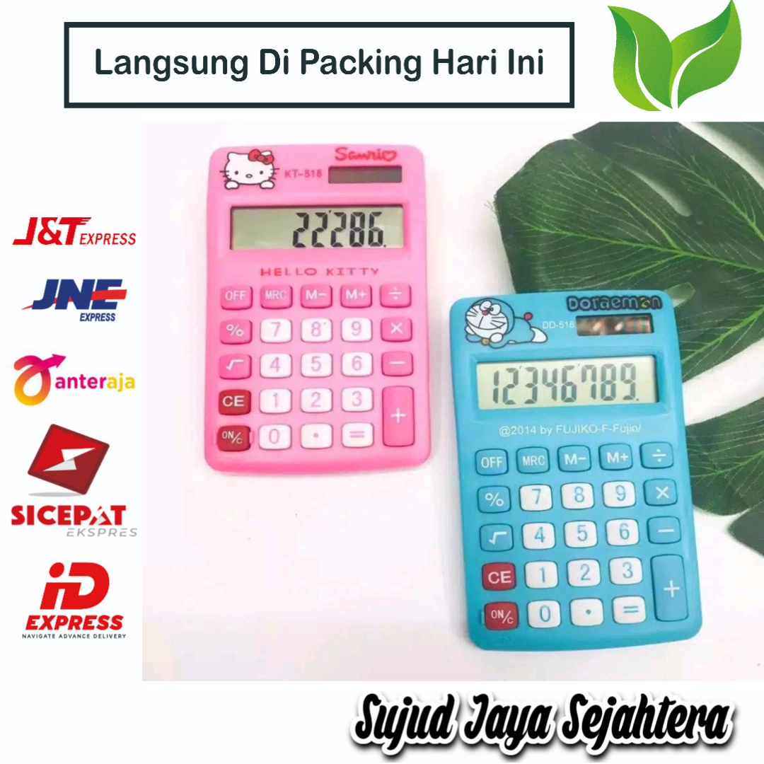 KALKULATOR ALAT HITUNG DIGITAL MINI KARAKTER