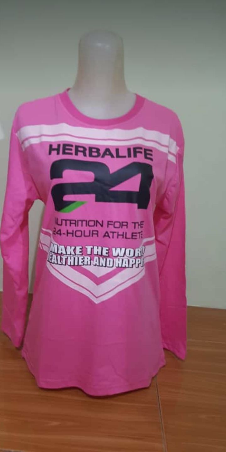 AMS....KAOS SPORT HERBALIFE PANJANG random ams….kaos sport herbalife panjang random
