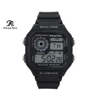 PhiLipe Ricci Jam Tangan Pria Wanita Digital Sport Anti Air Unisex Strap Ruber Karet 1827 Water Resist Free Box