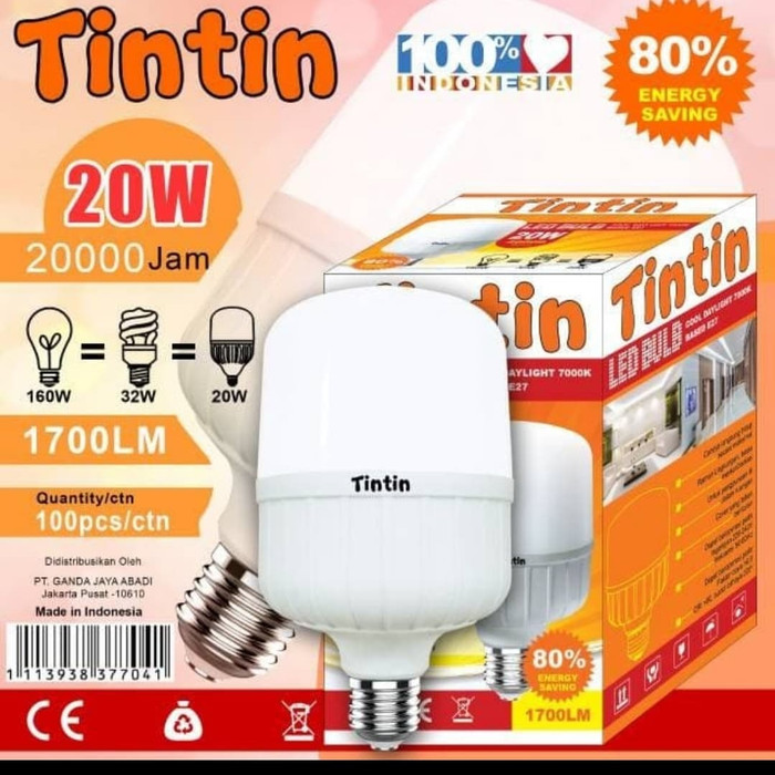 paket 10 pcs lampu led capsule tintin 20 watt 20watt murah dan berkualitas paket 10pcs
