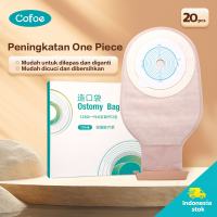 【Hadiah Gratis】Cofoe One Piece Colostomy Bag Bayi Kantong Kolostomi Dewasa Ostomy Pouch Kolostomy Supplies Ukuran Potong 20-45mm Dapat Menampung Sekitar 450ml