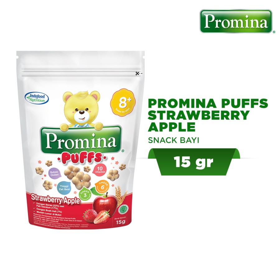 Promina Puffs Snack Biskuit Bayi 15g