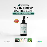 Jevarine Skin Body Castile Soap - Sabun Mandi Aman Untuk Kulit Sensitive Membantu Mengatasi Kulit Berjerawat Kulit EksimPanu dan Melembabkan Kulit Kering dan Anti Bakteri & Virus (250ml)