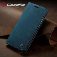 Flip Case CaseMe Samsung A57 5G - A37 - A27 - A17 4G 5G - A07 Premium Flip Wallet Case Casing Dompet Magnetic