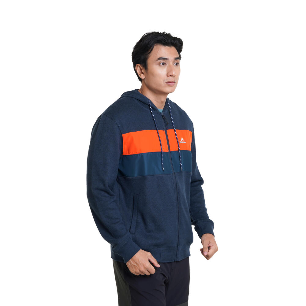 910008699 STRIPELINE HOODIE ZIP - NAV