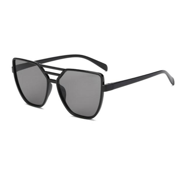 Fitur Sunshop Tanpa Bingkai Retro Sunglasses Cat Eye Transparan Source · OILA kacamata fashion wanita retro classic sunglasses jgl077