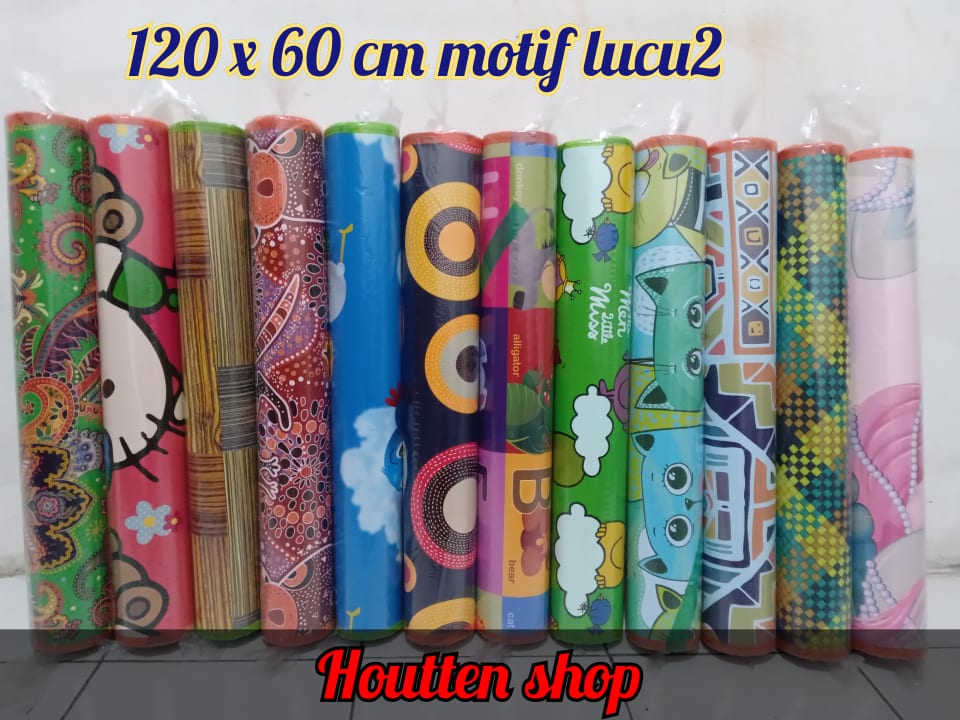 Karpet Sajadah motif 120 x 70 tikar anak lucu motif tikar kecil anak karpet alas bayi murah