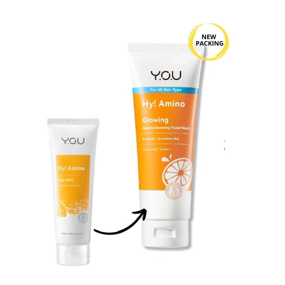 YOU Hy Amino Facial Wash - (100g/50g) Y.O.U