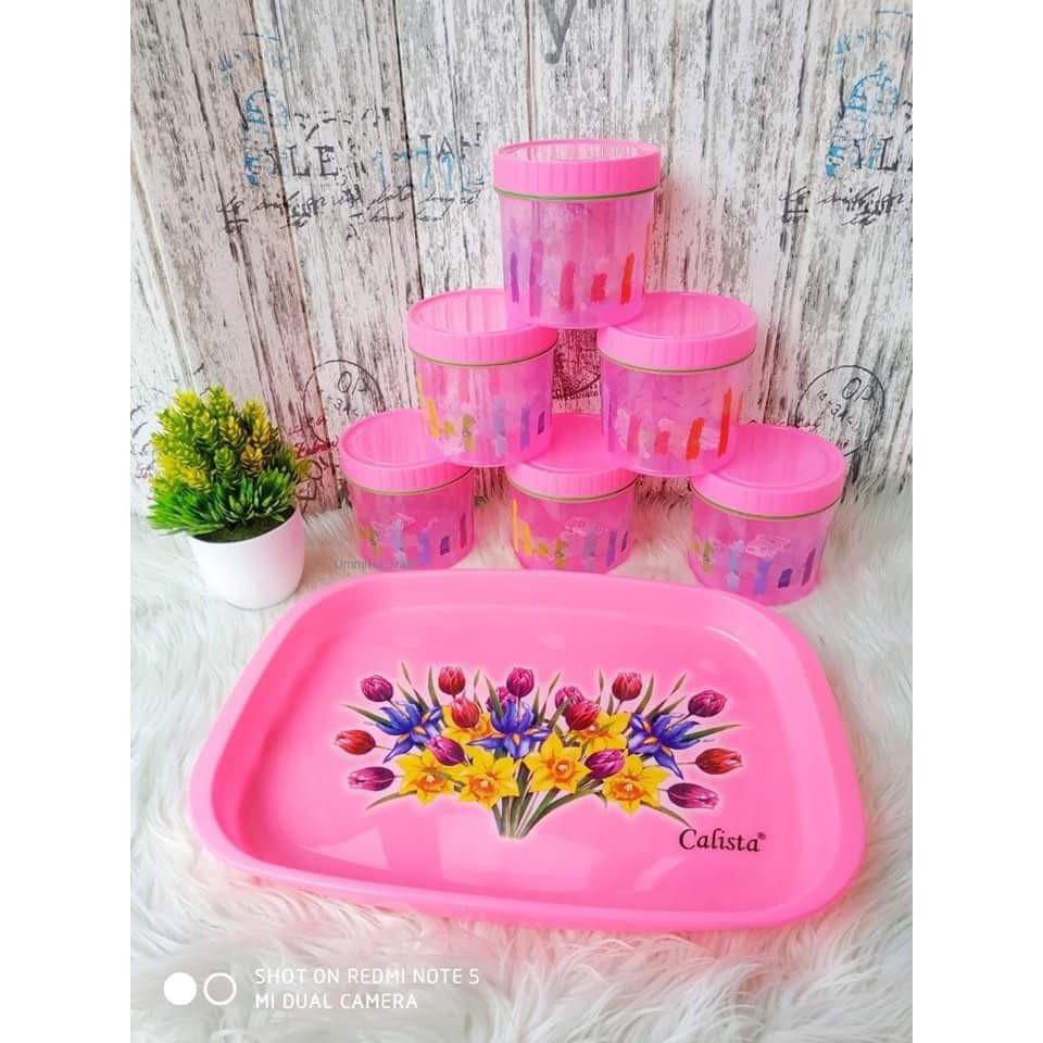 Toples Set Nampan Calista SHIRO 7in1 / Nampan Set Calista SHIRO 7in1 / Calista TONAM / Toples Kue / Toples Plastik / Toples Lebaran COD toples set nampan calista shiro 7in1 / nampan set calista shiro 7in1 / calista tonam / toples kue / toples plastik / toples lebaran cod