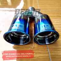 KNALPOT MOBIL HKS CABANG BLUE FIRE SUARA BASS UNIVERSAL MOBIL