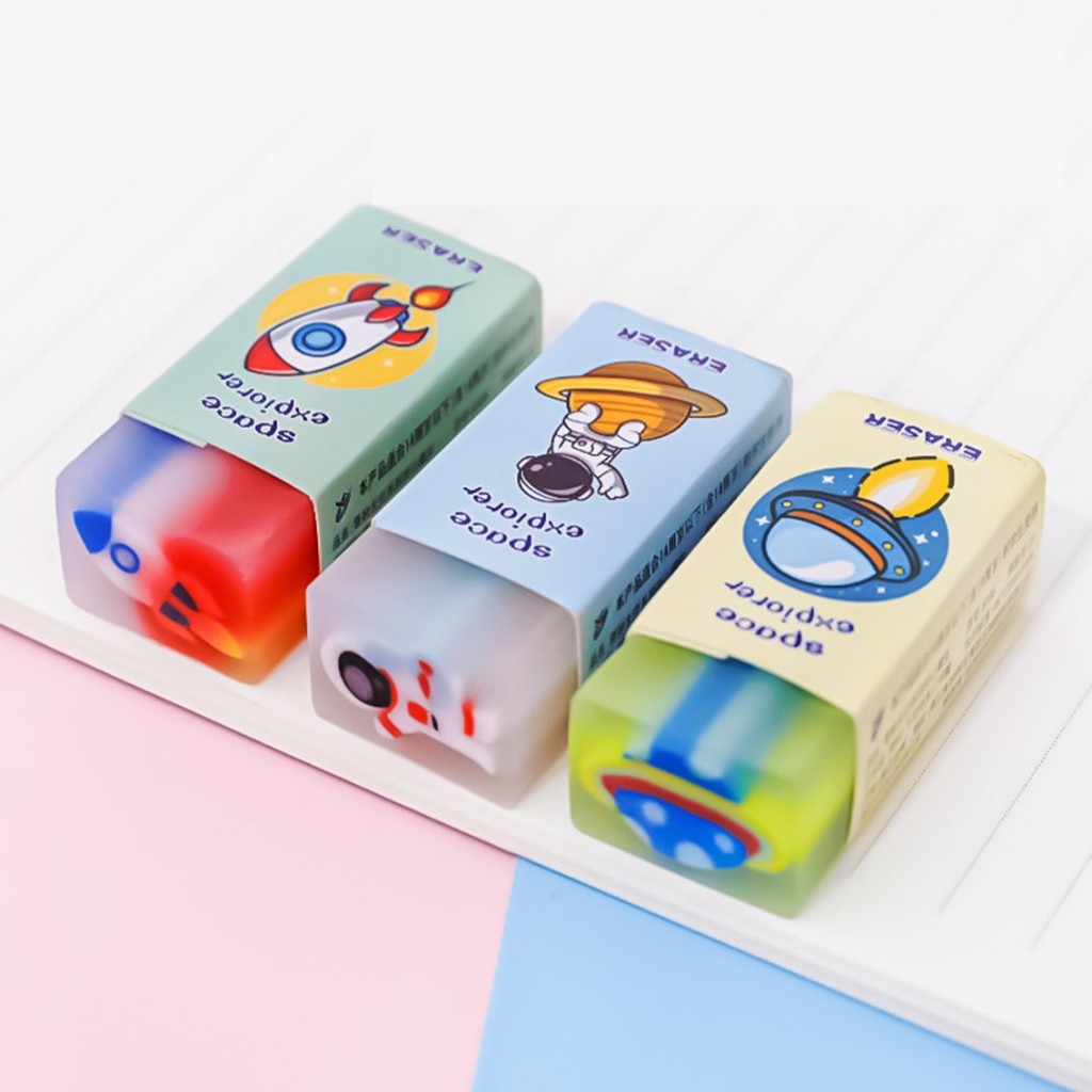 Penghapus Pensil Motif Buah Fruits Eraser Penghapus Karakter Dinosaurus Sweet Eraser Anak Sekolah Karakter Dino Hapusan Sekolah Korean Style Import BRG