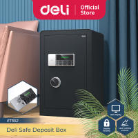 Deli Brankas Besi Digital / Digital Safe Box Double Unlocking Step LED Display 38x36x60 cm ET552