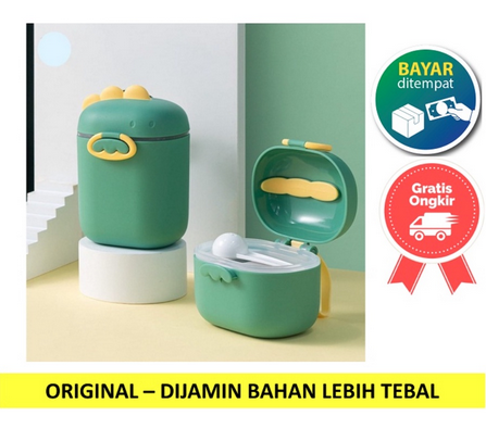 Kotak Susu DINO 800 ML bubuk bayi tempat susu bayi anti tumpah 800ml DAIMURA STORE