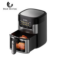 HAN RIVER/Air Fryer/8L/ 650 low watt/ Pintar Touch Screen / Penggorengan udara visual