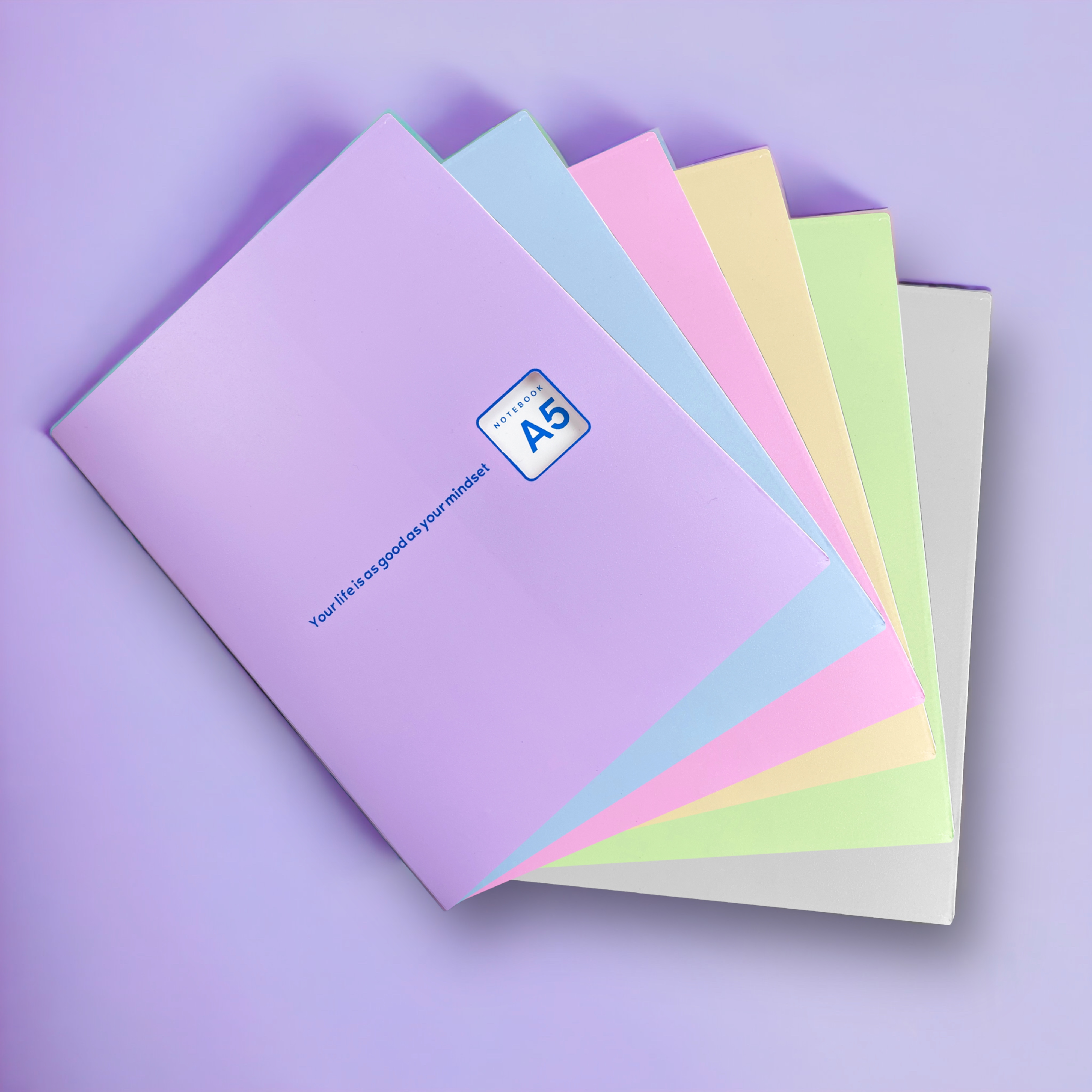 Topla Binder Note 907 A5 20 Ring Pastel Buku Catatan Sekolah Kuliah 7 Warna