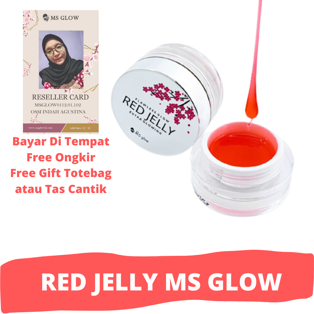 Jellies glow. Red Jelly