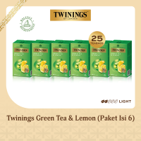 Twinings Teh Hijau Celup Rasa Green Tea Lemon 25x1.6gr