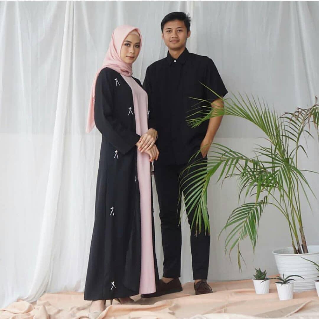  Baju  Gamis Couple  Modern Baju  Busana Muslim  Pria Wanita