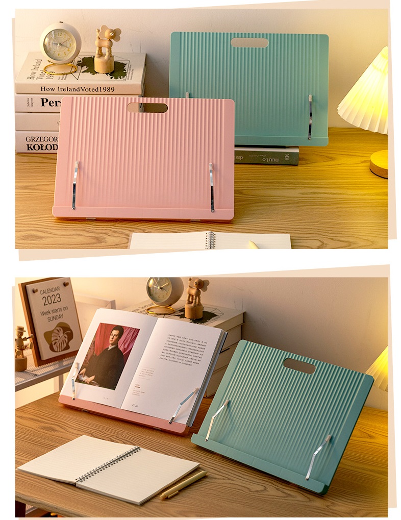 FA 03 Meja Lipat Penyangga Buku Bracket Book Stand Membaca