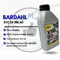 Bardahl XTC S9 5W-40 Full Synthetic - Oli Mesin Bensin 1 Liter